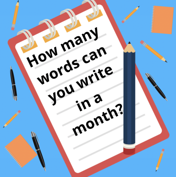 How many words can you write in a month?