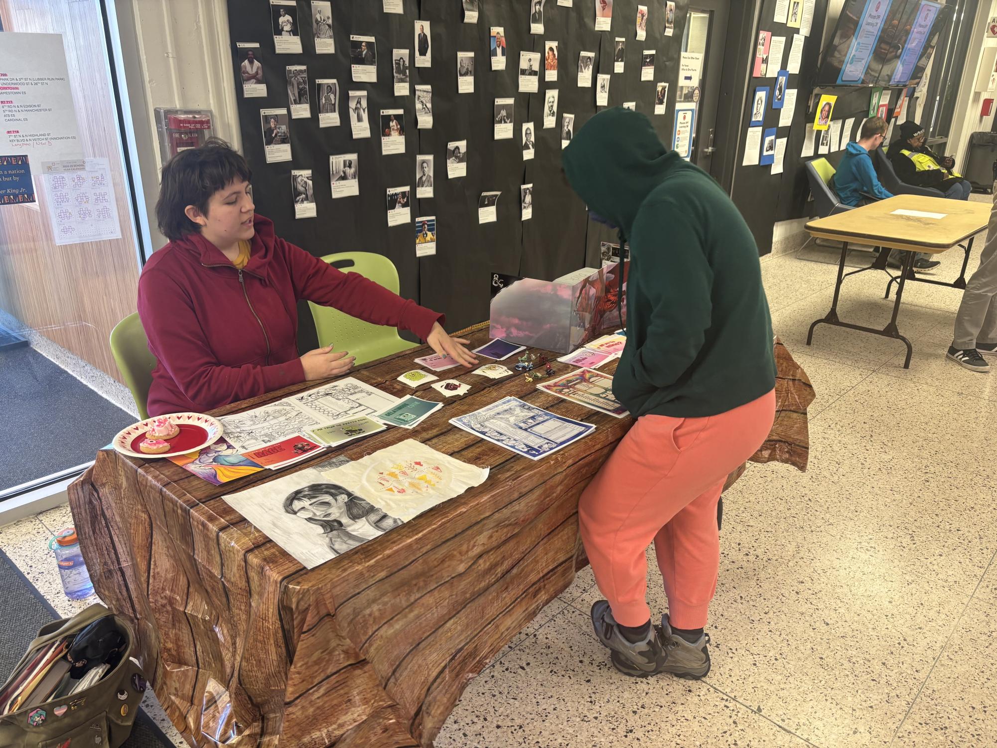 Sweet Treats at the Valentine's Day Bazaar