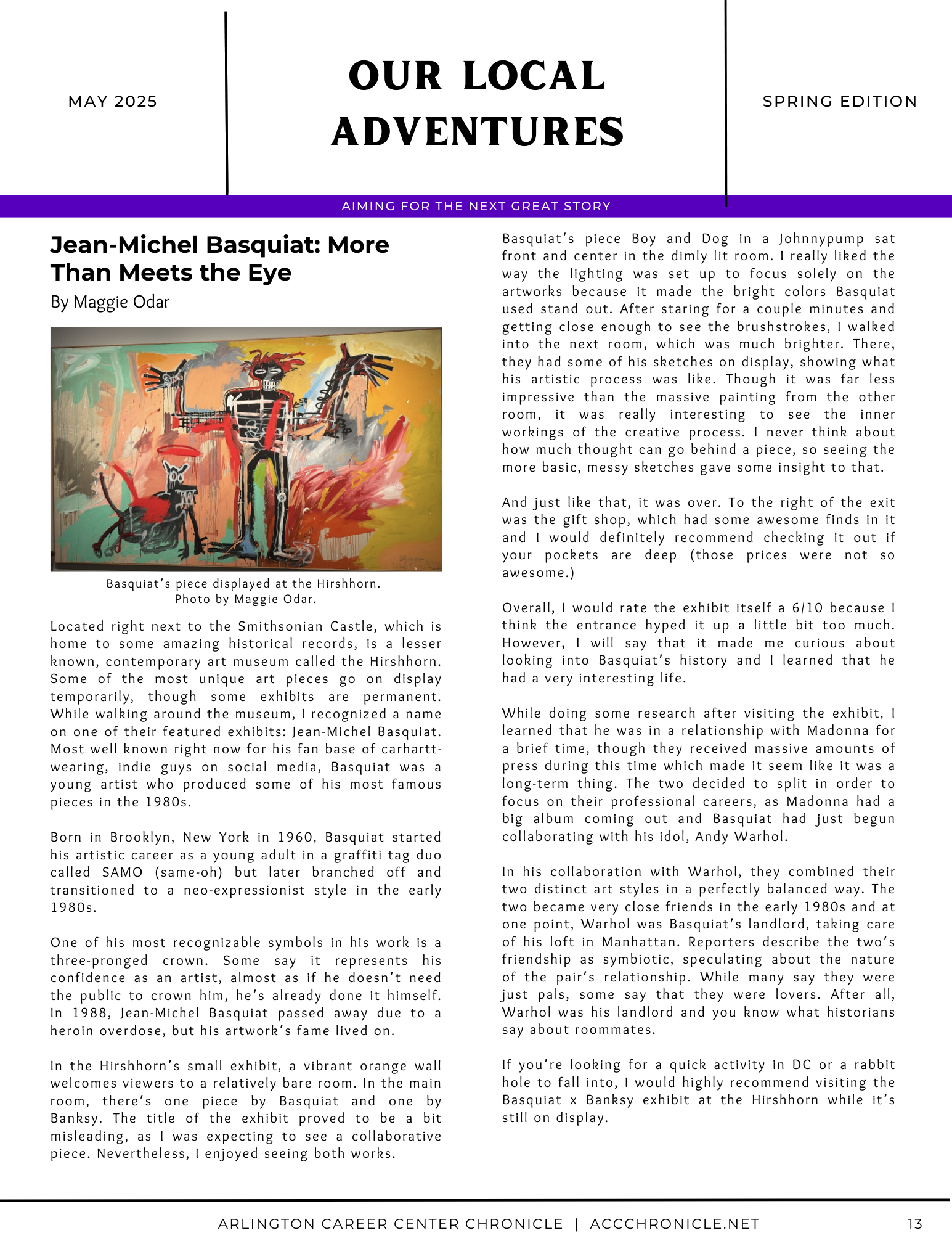 Hot Off the Press: Spring Print Edition