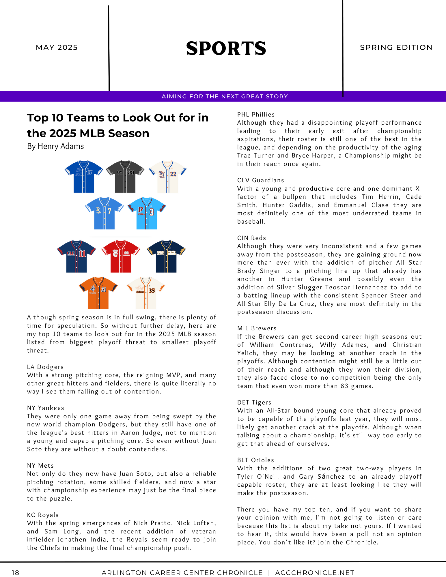 Hot Off the Press: Spring Print Edition