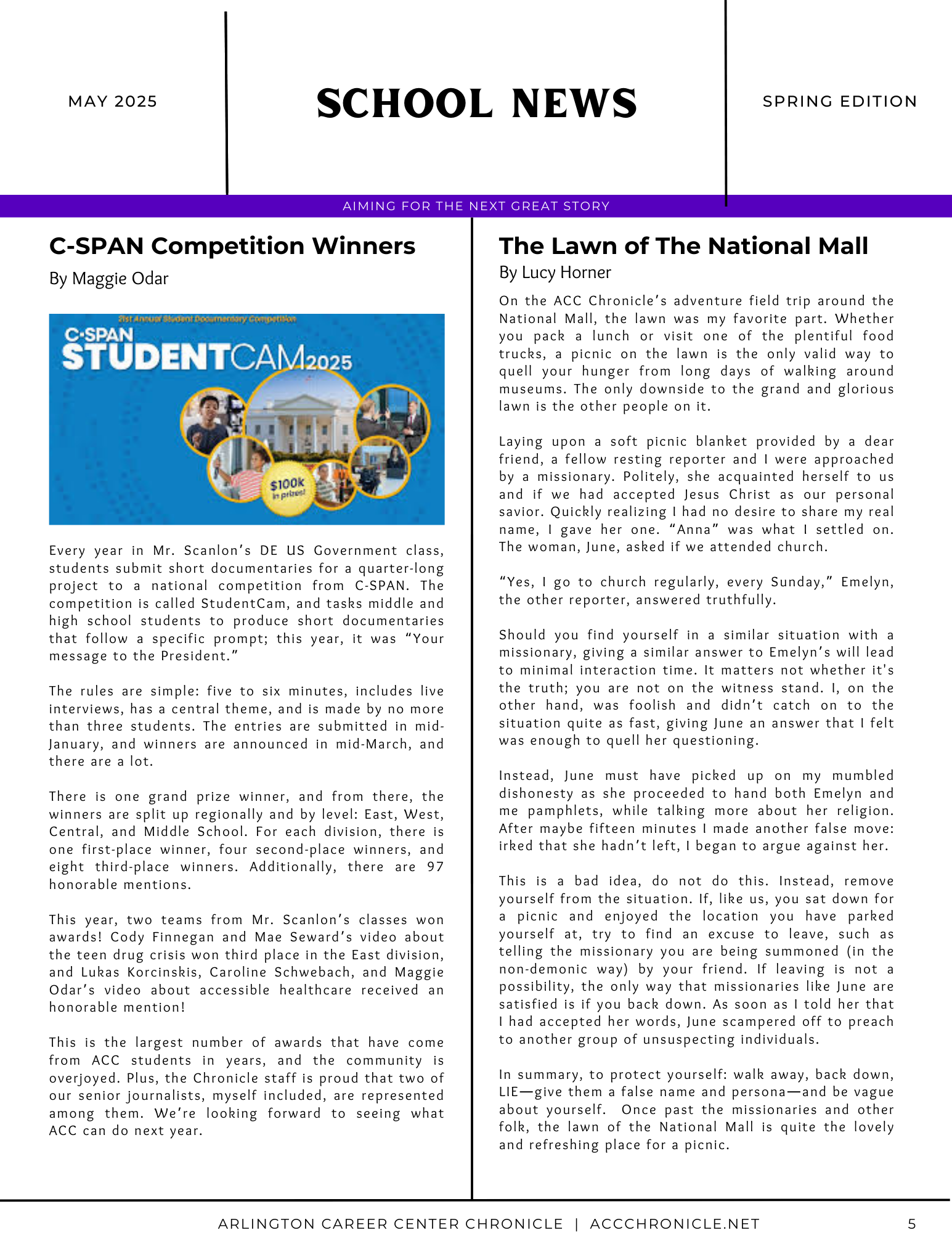 Hot Off the Press: Spring Print Edition