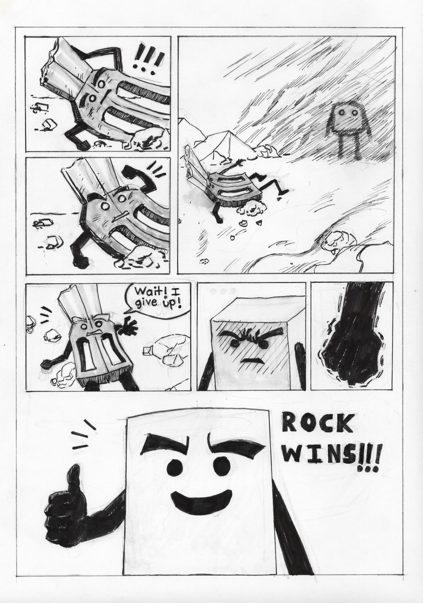 Grand Finale: Rock, Paper, Scissors