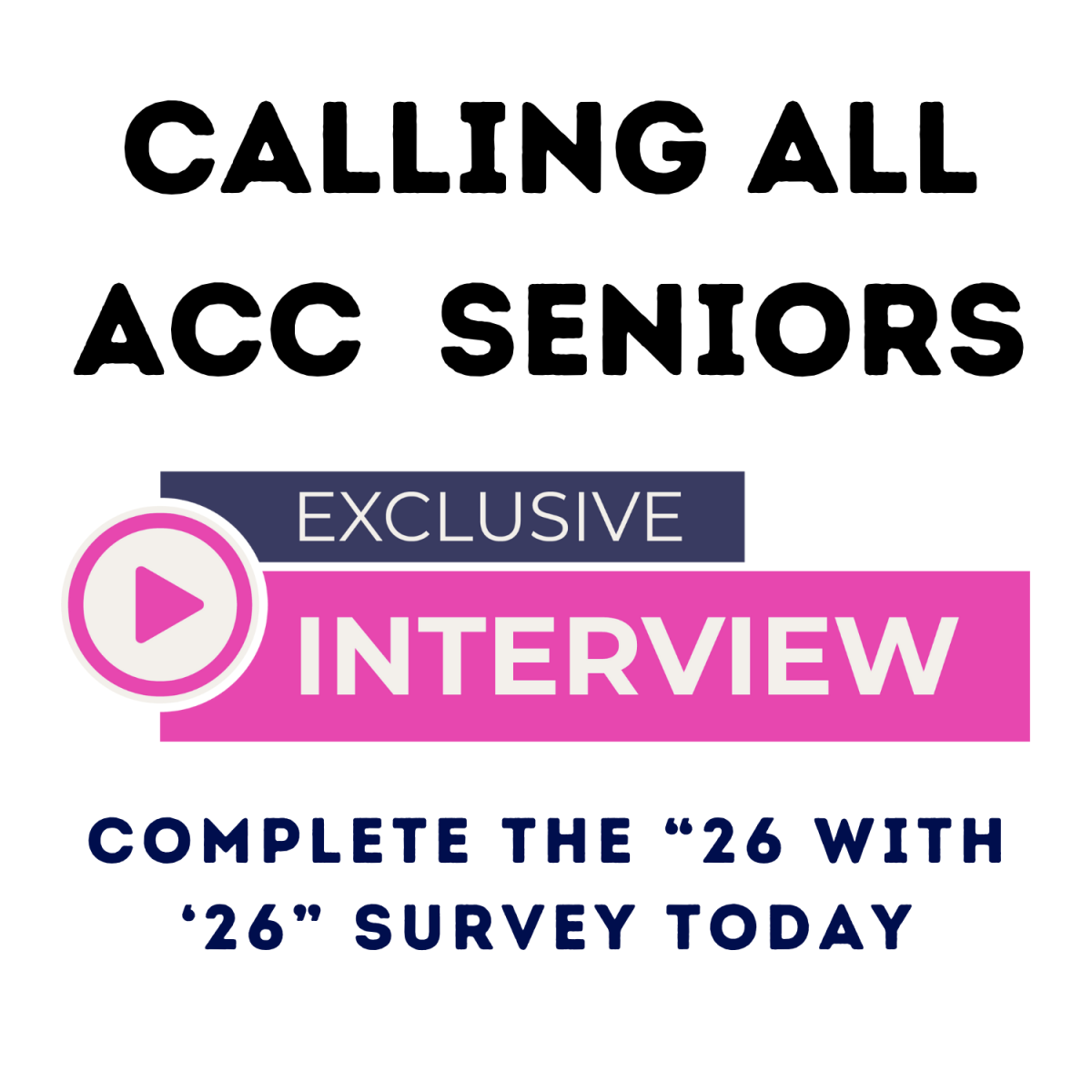 Exclusive Interviews: 26 with '26!