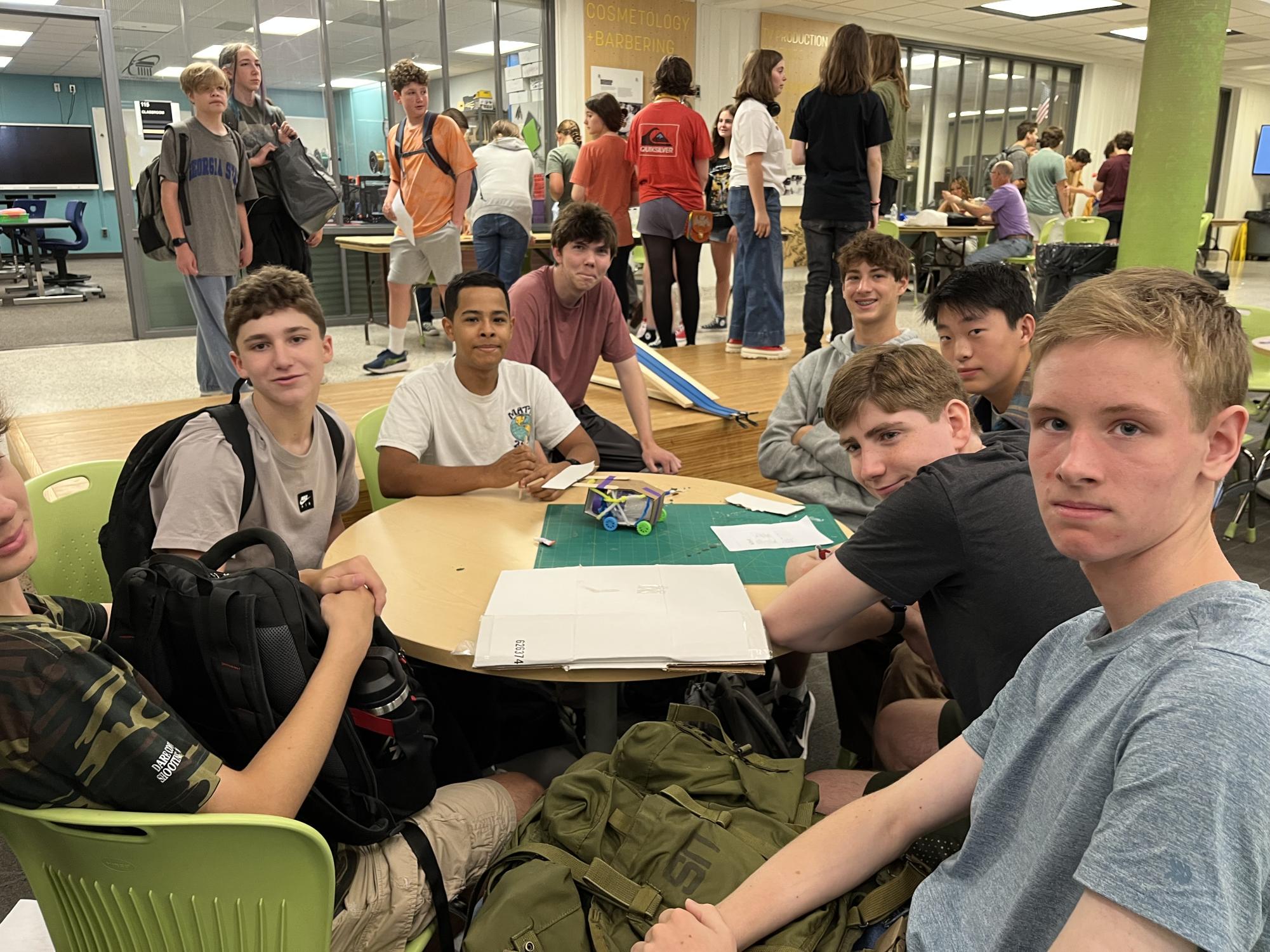 Arlington Tech's First Day Flight