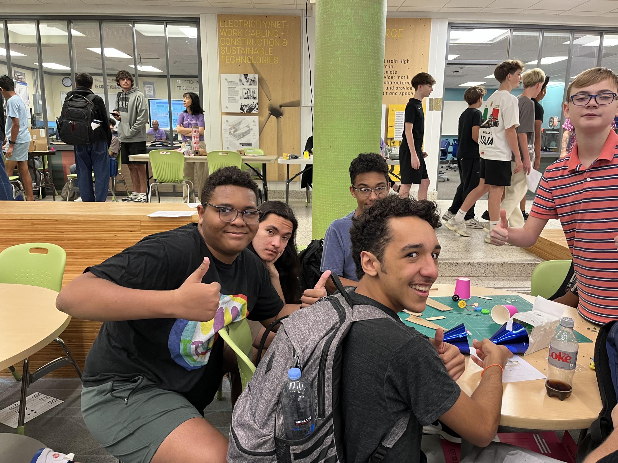 Arlington Tech's First Day Flight