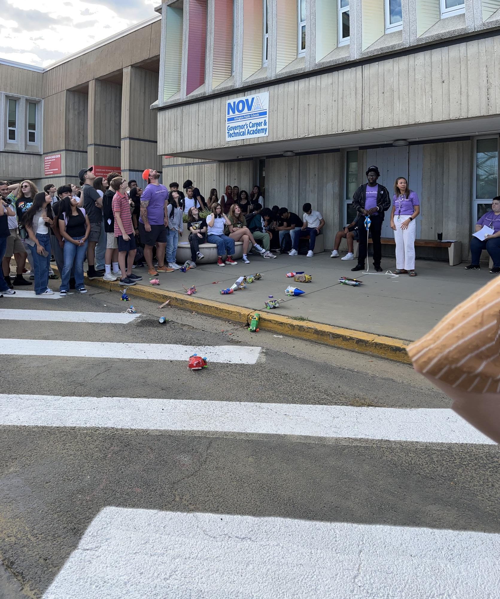 Arlington Tech's First Day Flight