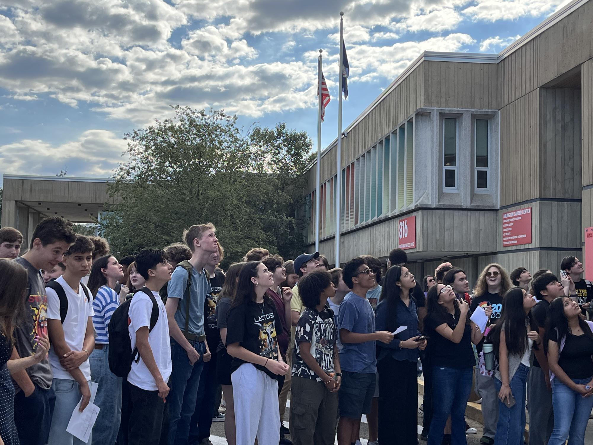 Arlington Tech's First Day Flight