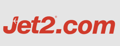 The logo of the actual Jet2 company

